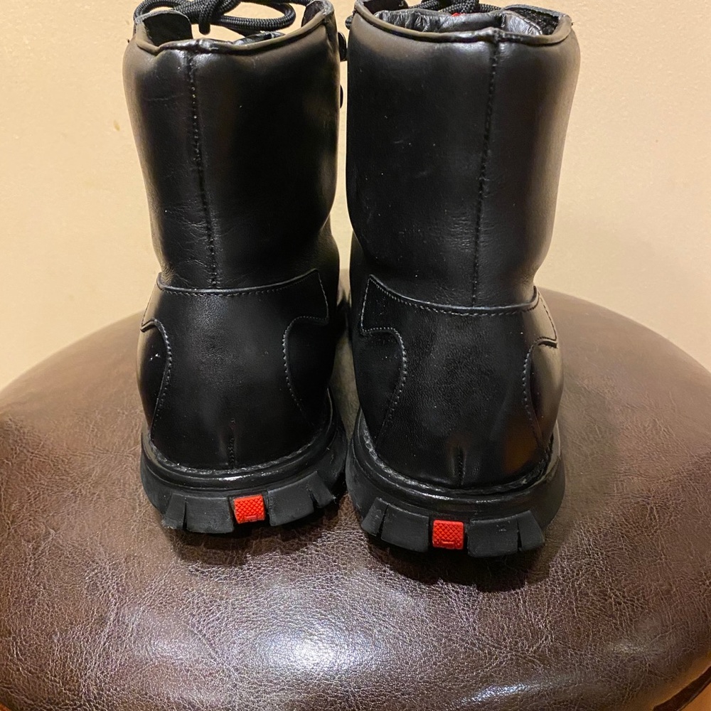 ❤️Prada Sport Black Combat Boots.  EUC. - Picture 2 of 11